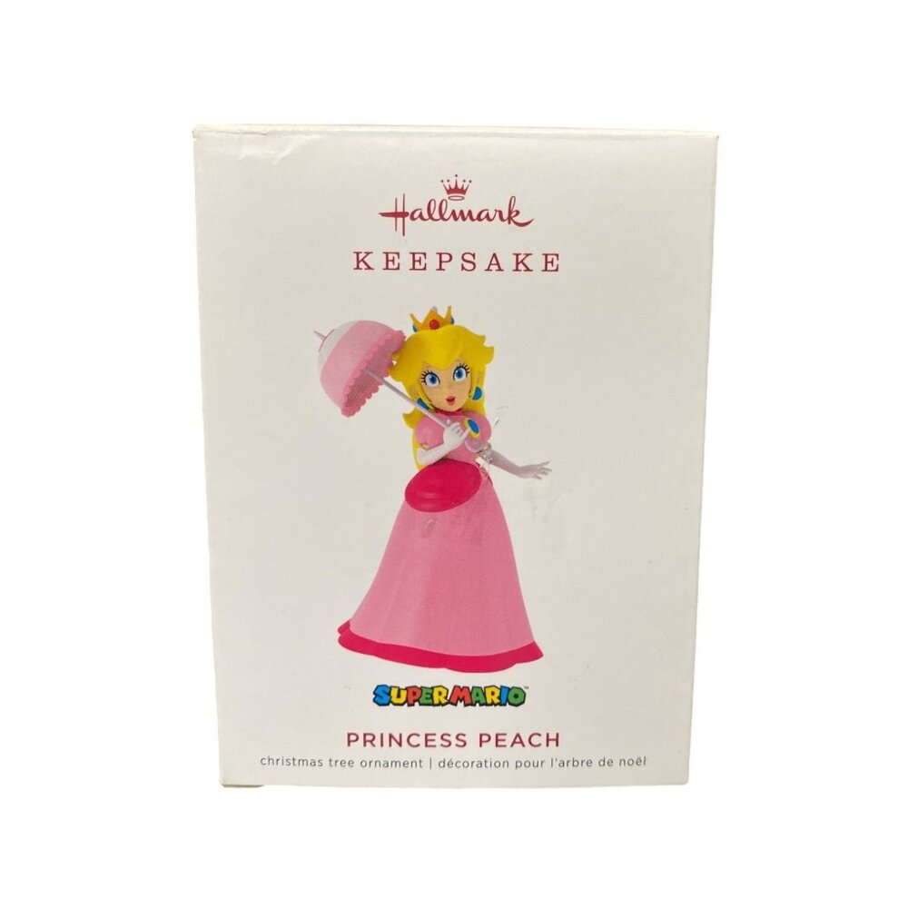 Hallmark 2019 Princess Peach Nintendo Super Mario Keepsake Ornament NIB Holiday